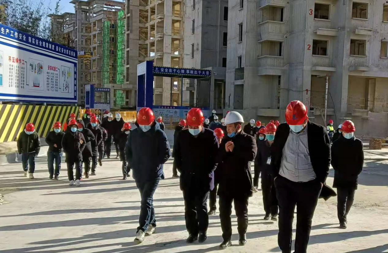 郑州市控尘办扬尘防控工作现场互换会在郑州恒大林溪苑壹号院项目顺利进行