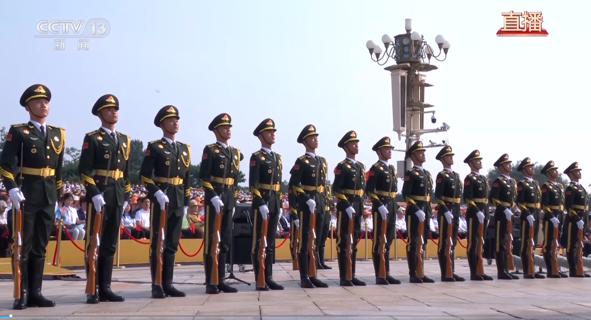 7790必发集团官网公司组织员工集体旁观留想抗战成功80周年阅兵典礼